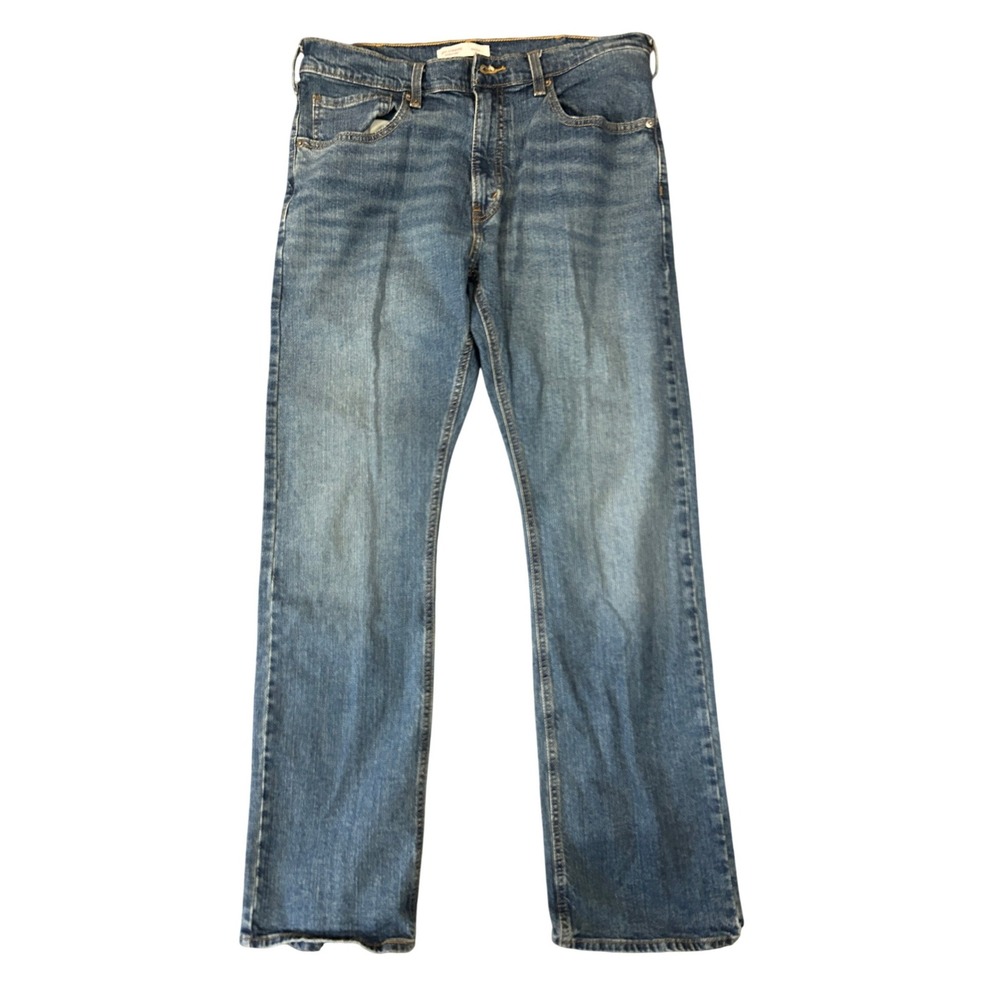 Signature by Levi Strauss & Co Men Blue Straight Jeans W36 L32 91505-0067